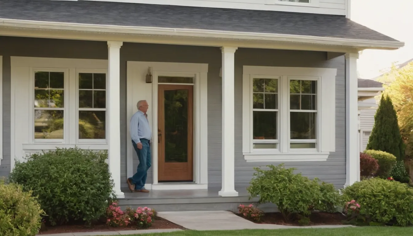 A bright, newly replaced window on a frame house in East Bethel